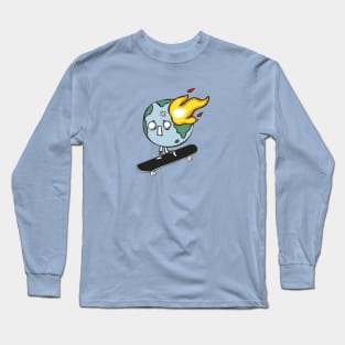 World Skateboarding Long Sleeve T-Shirt